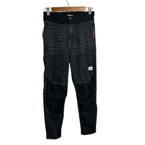 Ripton & Co Bike Pants Mens XS Black Stretch Denim Jeans Workwear Cycling Casual